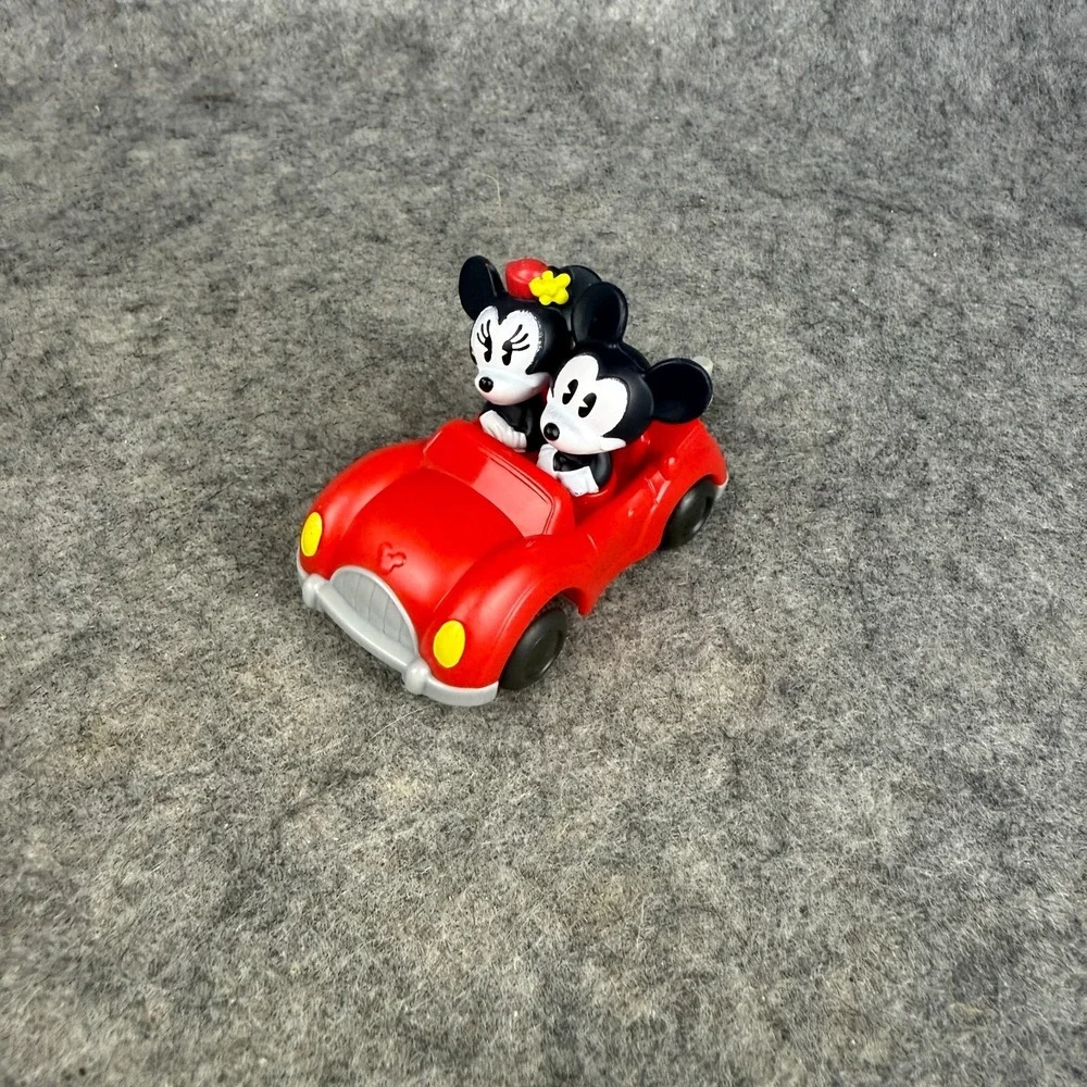 2020 Disney's 50th Mickey Minnie Runaway Railway Happy Meal Toy - Mickey-Min Car